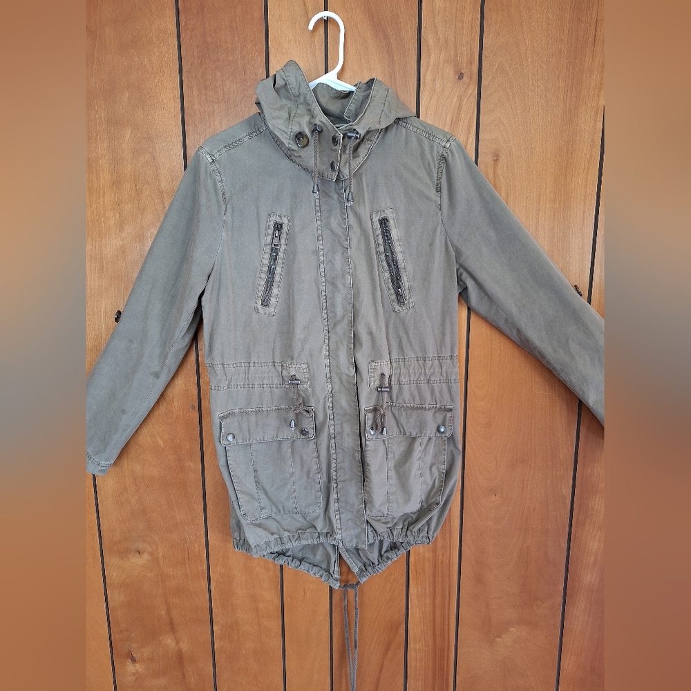 Levi's Khaki Utility Jacket for Women